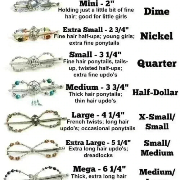 Lilla Rose Flexi Clip Hair Barrette - Picture 3 of 3